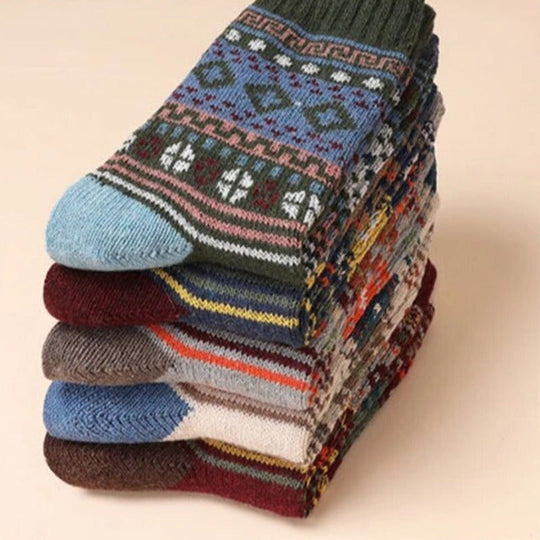 Chaussettes Unisexes d'Hiver Confortables en Mélange Respirant 1