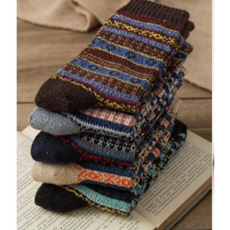 Chaussettes Unisexes d'Hiver Confortables en Mélange Respirant 4