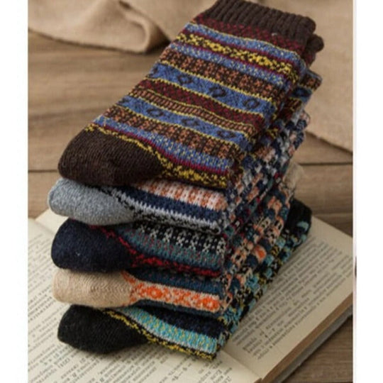 Chaussettes Unisexes d'Hiver Confortables en Mélange Respirant 4