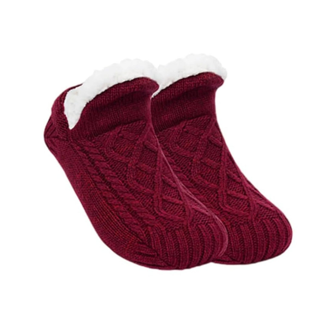 Chaussettes de Maison Douces en Velours pour Femmes 2