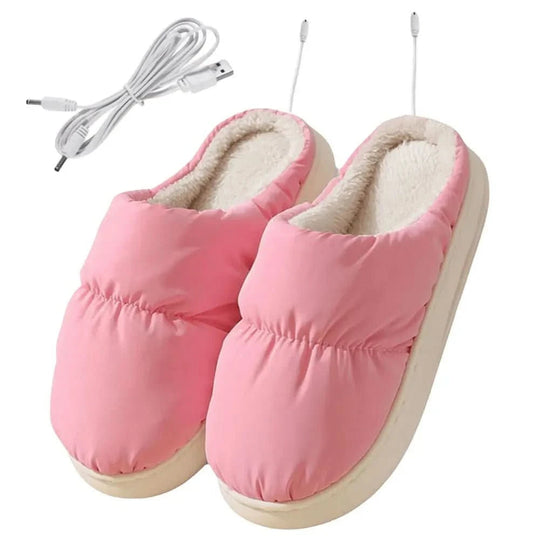 Chaussons Électriques Confortables Pour Femmes Et Hommes Avec Réglages De Température 6