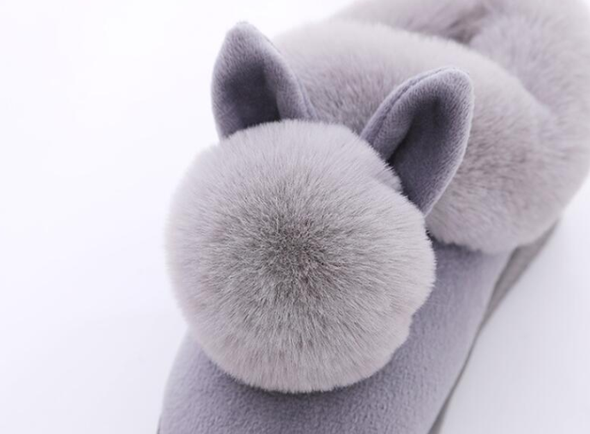 Chaussons Femme Amusants en Forme de Lapin 7