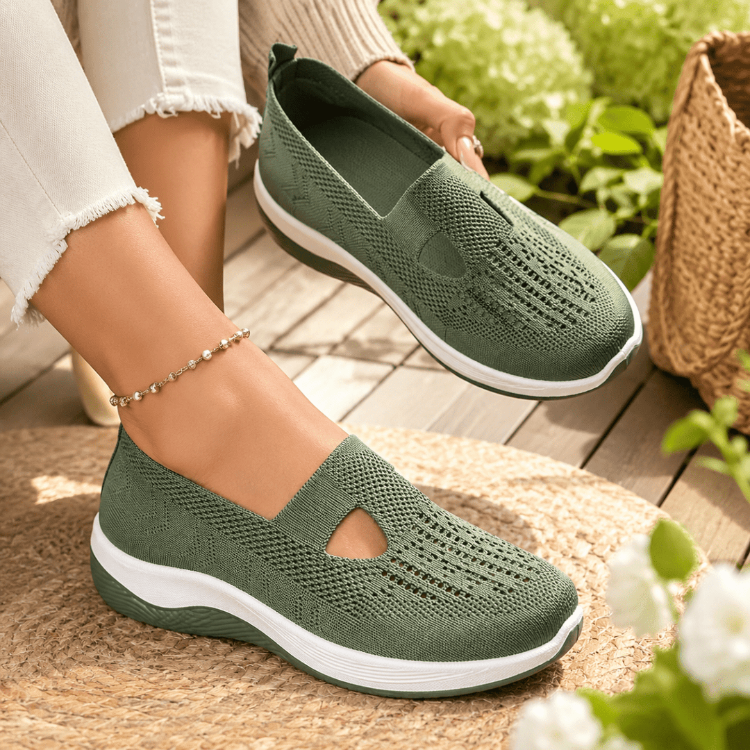 Chaussons Femme Confortables à Enfiler pour Détente et Loisirs 1