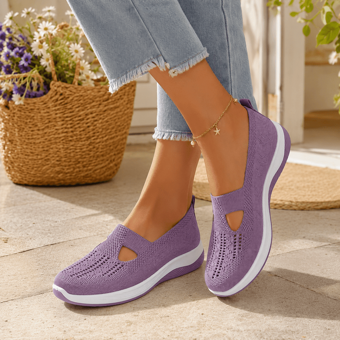 Chaussons Femme Confortables à Enfiler pour Détente et Loisirs 4