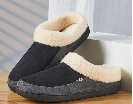 Chaussons Homme Confortables Antidérapants pour Détente à Domicile 1