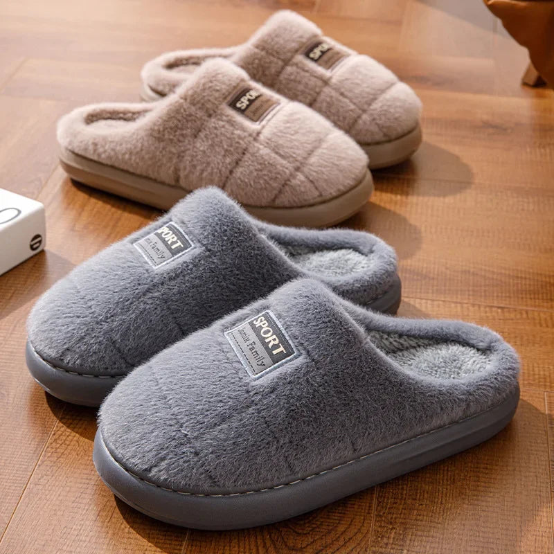 Chaussons Hommes Confortables Classiques Antidérapants 1