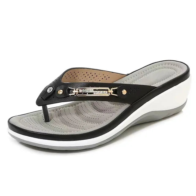 Chaussons Orthopédiques pour Femmes Confortables en Tissu Doux 1