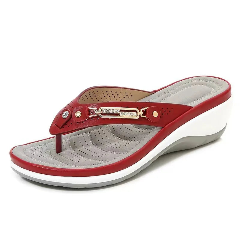Chaussons Orthopédiques pour Femmes Confortables en Tissu Doux 4