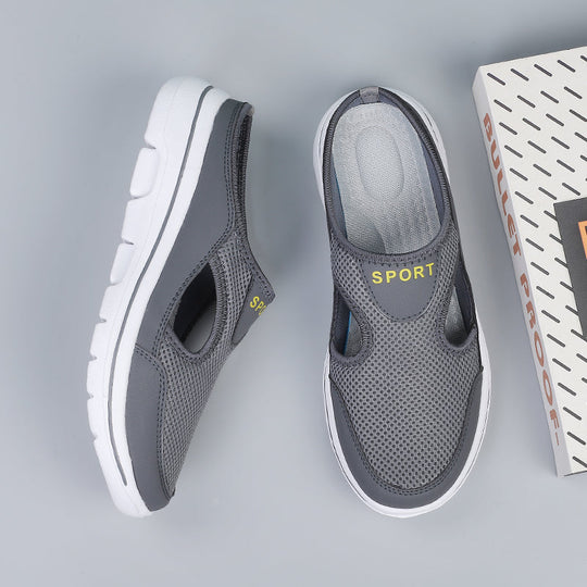 Chaussons Orthopédiques pour Hommes à Enfiler avec Semelle Confortable 2