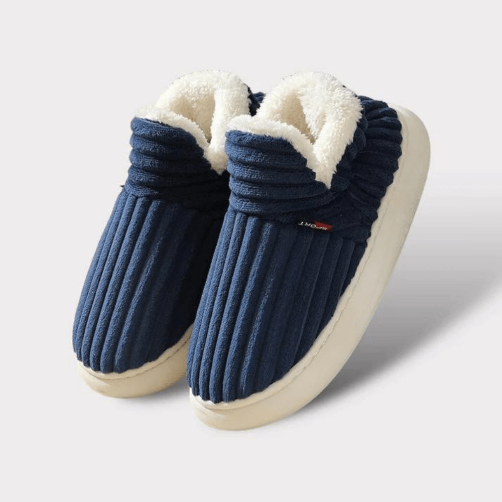 Chaussons Unisexes Confortables en Velours 1