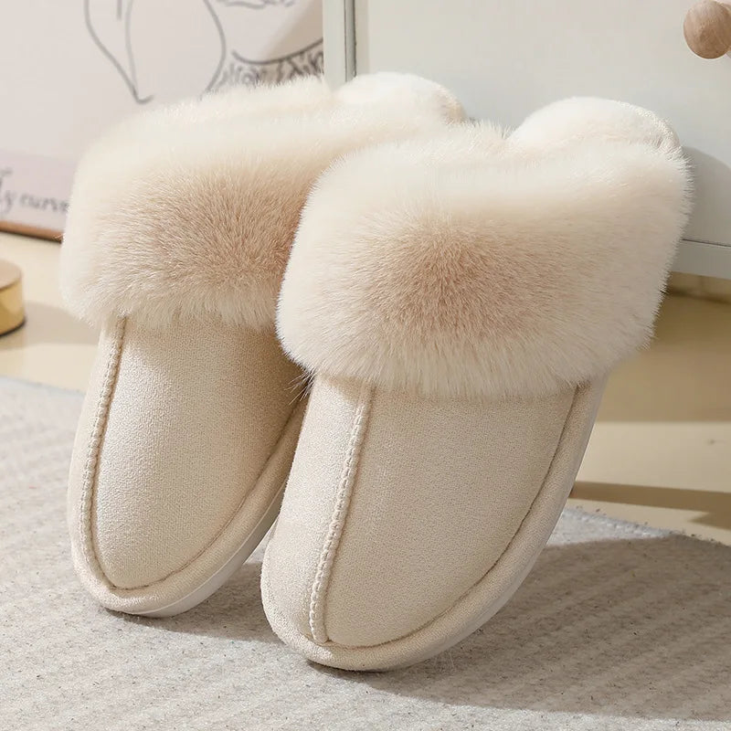 Chaussons d'Intérieur Femmes Doublure Douce Antidérapants 0