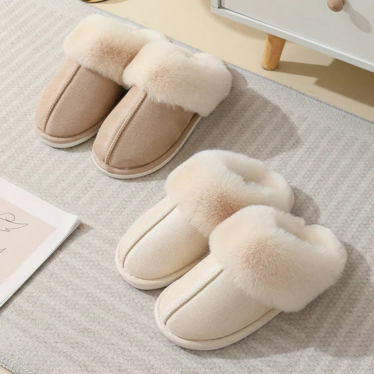 Chaussons d'Intérieur Femmes Doublure Douce Antidérapants 3