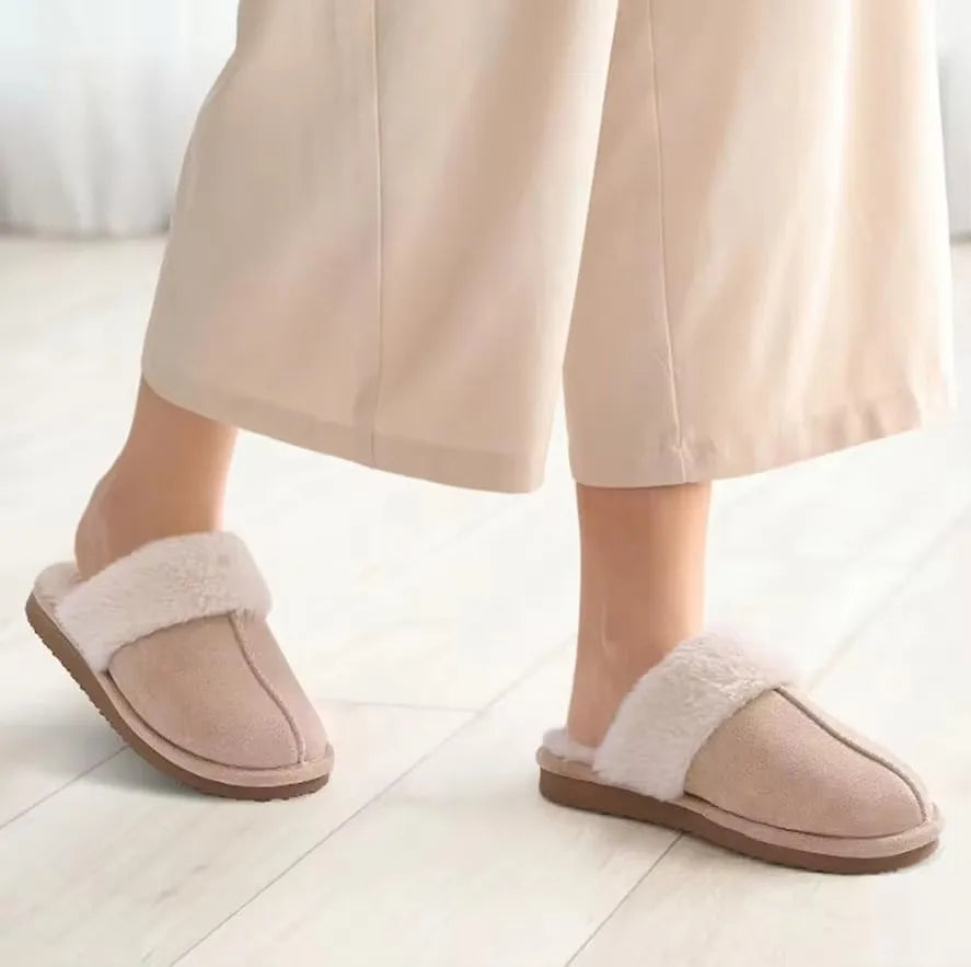 Chaussons d'Intérieur Femmes Doublure Douce Antidérapants 4