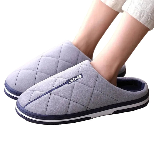 Chaussons d'hiver pour hommes confortables 0