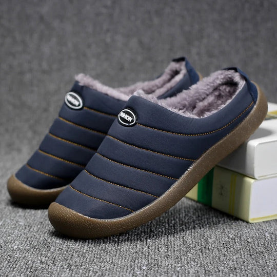 Chaussons d'hiver pour hommes confortables 4