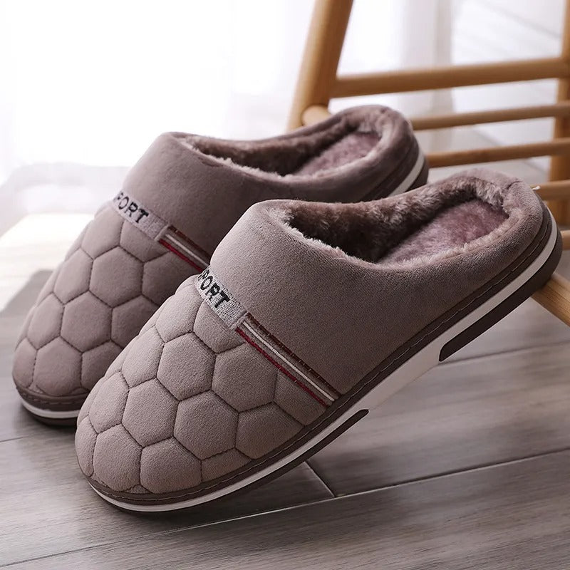 Chaussons d'hiver pour hommes confortables 4