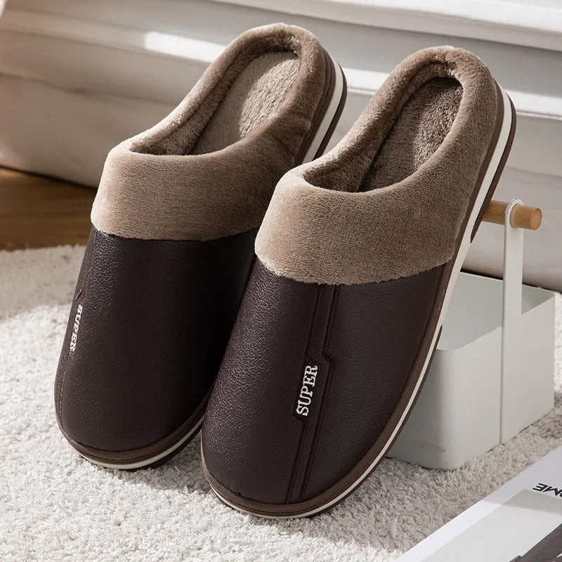 Chaussons d'hiver pour hommes confortables 6