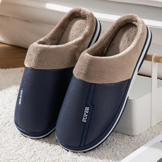 Chaussons d'hiver pour hommes confortables 7