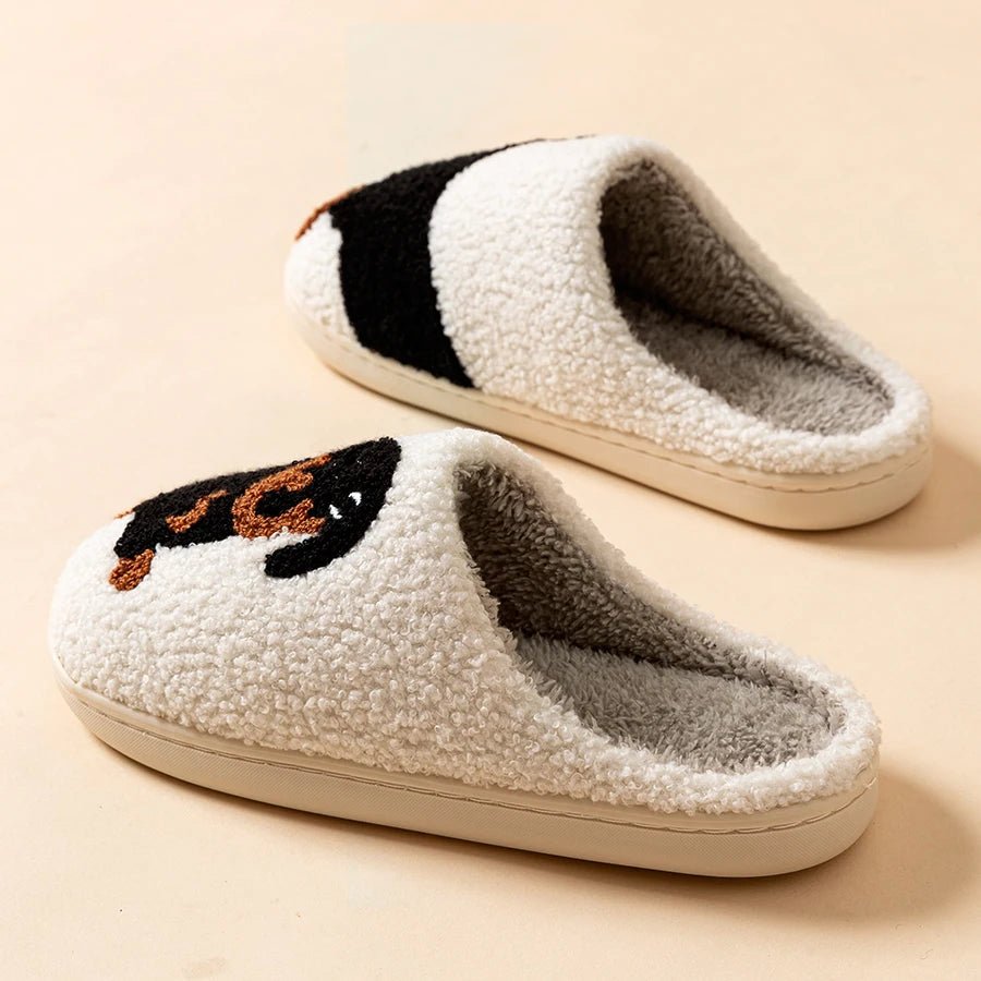 Chaussons pour Femme Motif Teckel 5