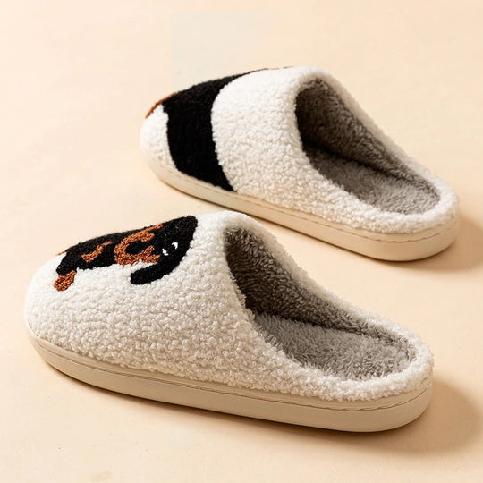Chaussons pour Femme Motif Teckel 5