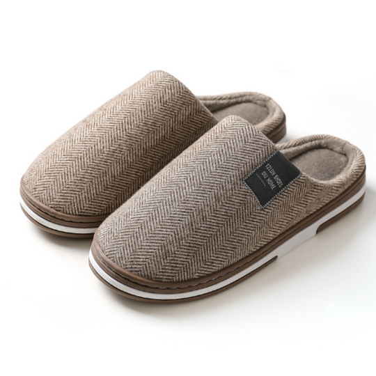 Chaussons pour Hommes Confortables en Matériaux Doux 0