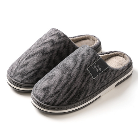 Chaussons pour Hommes Confortables en Matériaux Doux 1