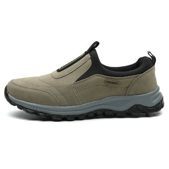 Chaussure Randonnée Homme Cuir Suédé Respirant Antidérapante 2
