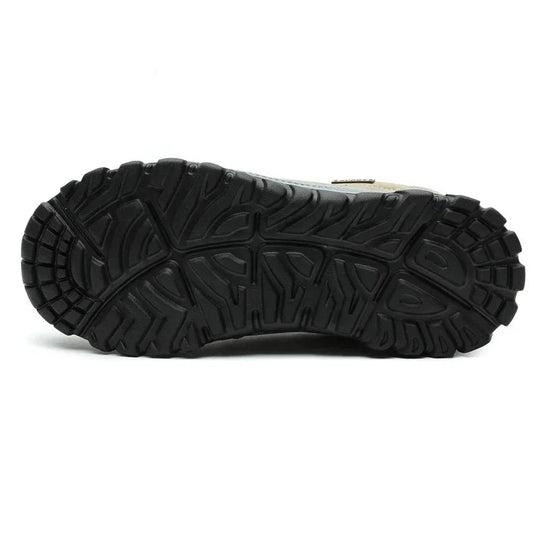 Chaussure Randonnée Homme Cuir Suédé Respirant Antidérapante 5