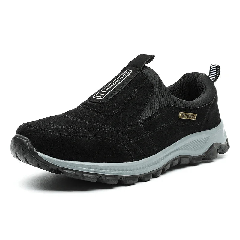 Chaussure Randonnée Homme Cuir Suédé Respirant Antidérapante 7
