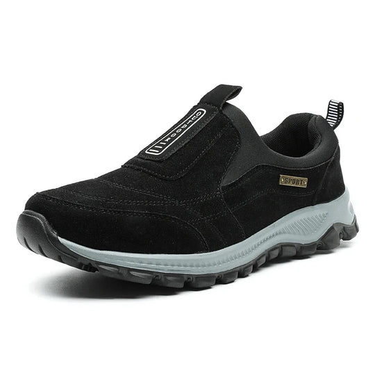 Chaussure Randonnée Homme Cuir Suédé Respirant Antidérapante 7