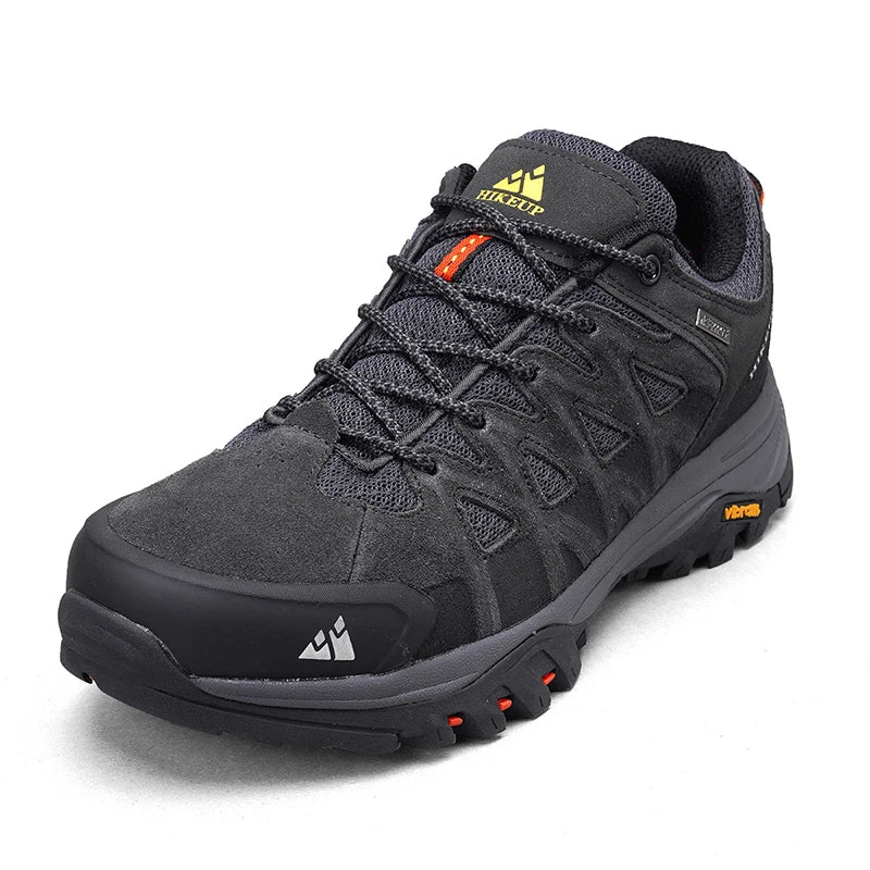 Chaussure Randonnée Homme Respirante Cuir Lacets Amortissante 5