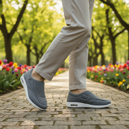 Chaussures Confort Femme pour Pieds Sensibles - Design Généreux et Confort Optimal 1