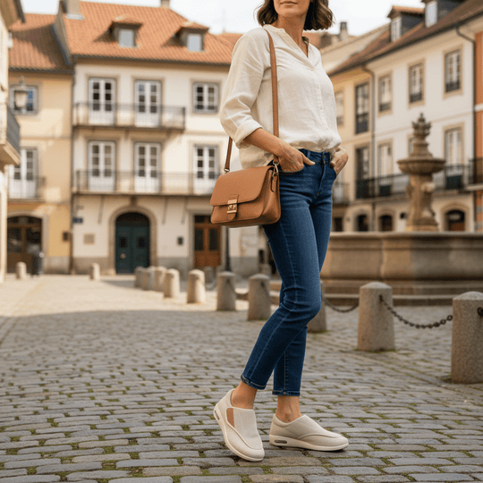 Chaussures Confort Femme pour Pieds Sensibles - Design Généreux et Confort Optimal 3