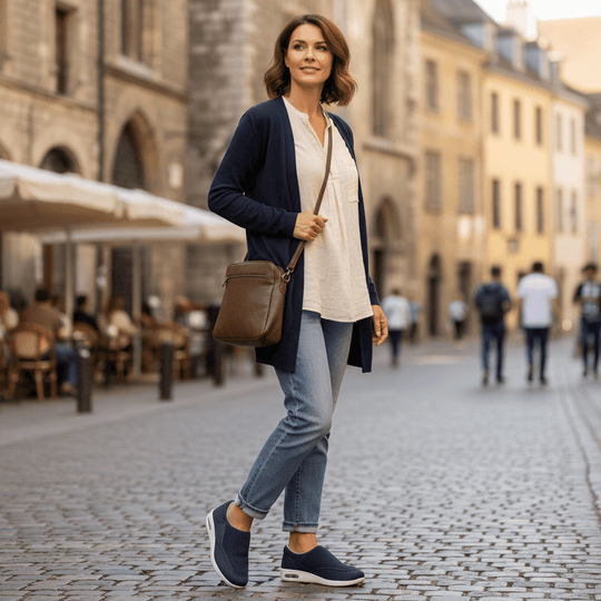 Chaussures Confort Femme pour Pieds Sensibles - Design Généreux et Confort Optimal 4