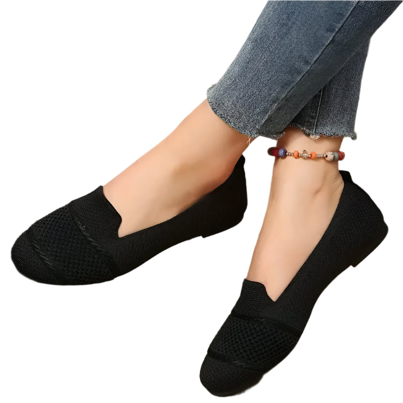 Chaussures Femme Slip-On Élégantes en Fourrure 0