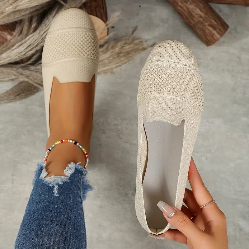 Chaussures Femme Slip-On Élégantes en Fourrure 2