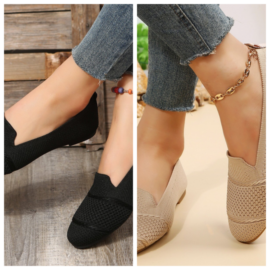Chaussures Femme Slip-On Élégantes en Fourrure 5