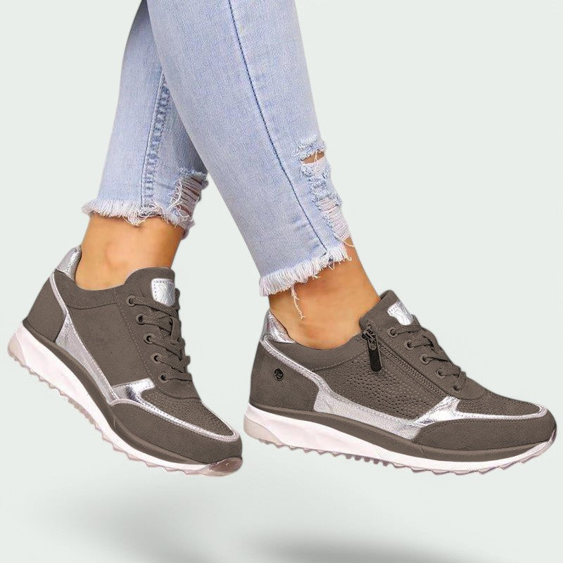 Chaussures Femmes Légères Confortables Tissu Respirant Velcro 1