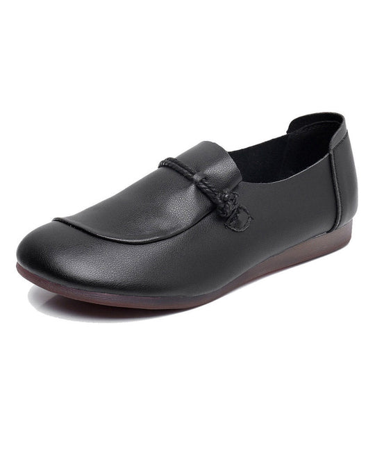 Chaussures Plates Rétro Femme avec Sangles Croisées 4