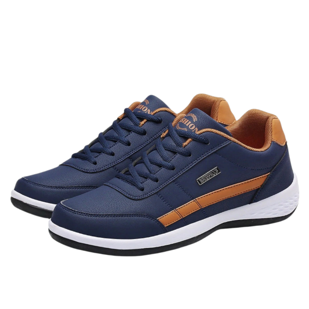 Chaussures Unisexes en Cuir Confortables avec Semelle Amortissante 0