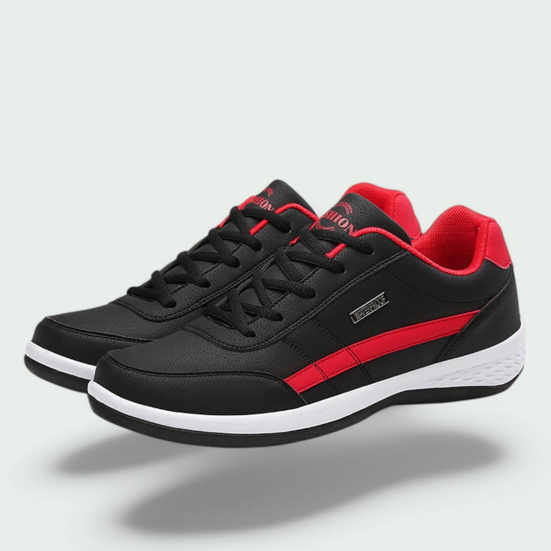 Chaussures Unisexes en Cuir Confortables avec Semelle Amortissante 1