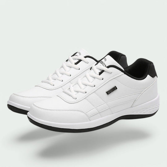 Chaussures Unisexes en Cuir Confortables avec Semelle Amortissante 2