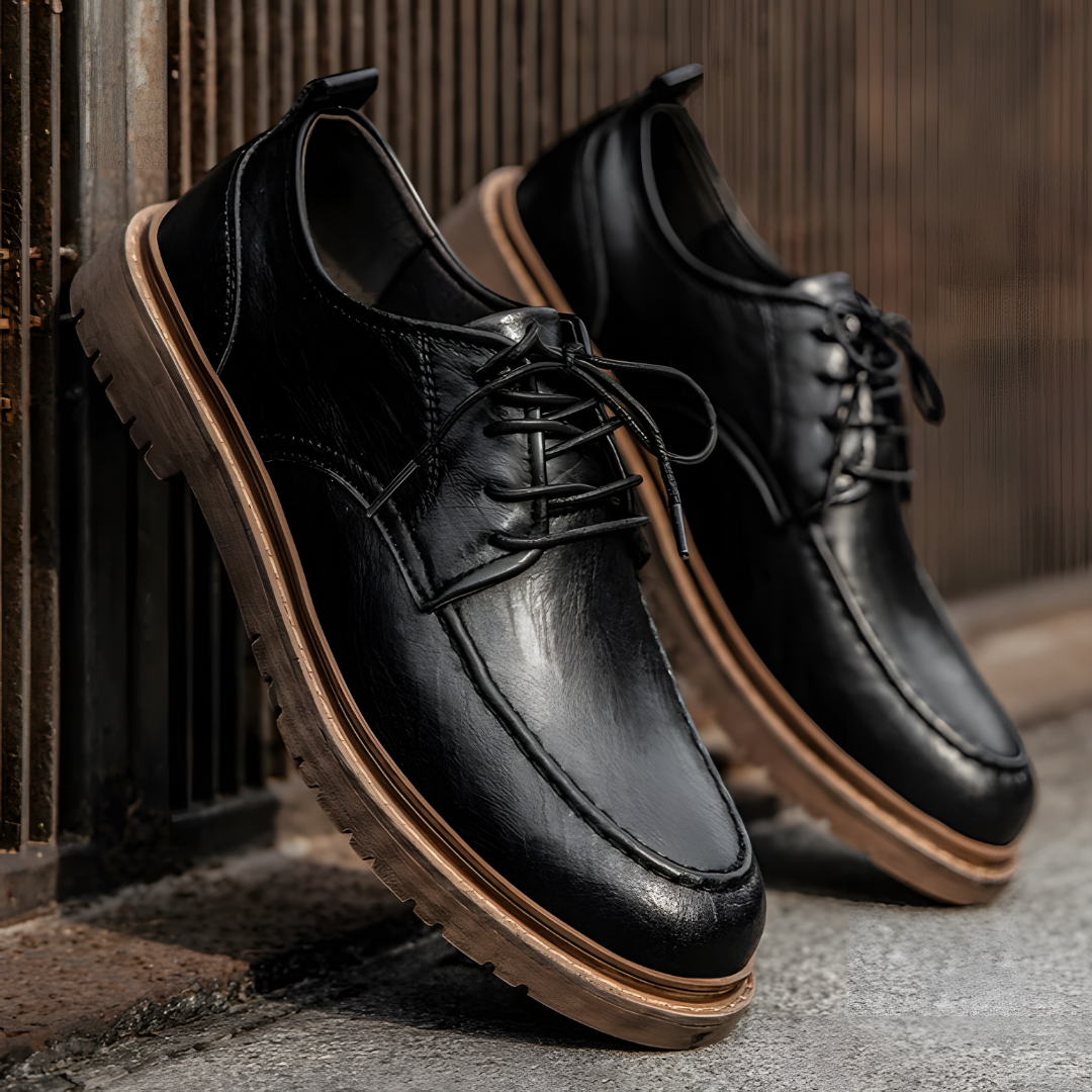 Chaussures à Lacets pour Hommes Classiques 4