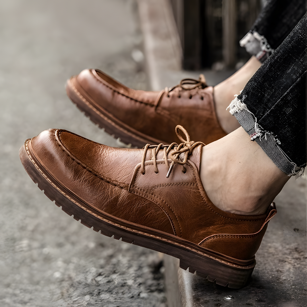 Chaussures à Lacets pour Hommes Classiques 6