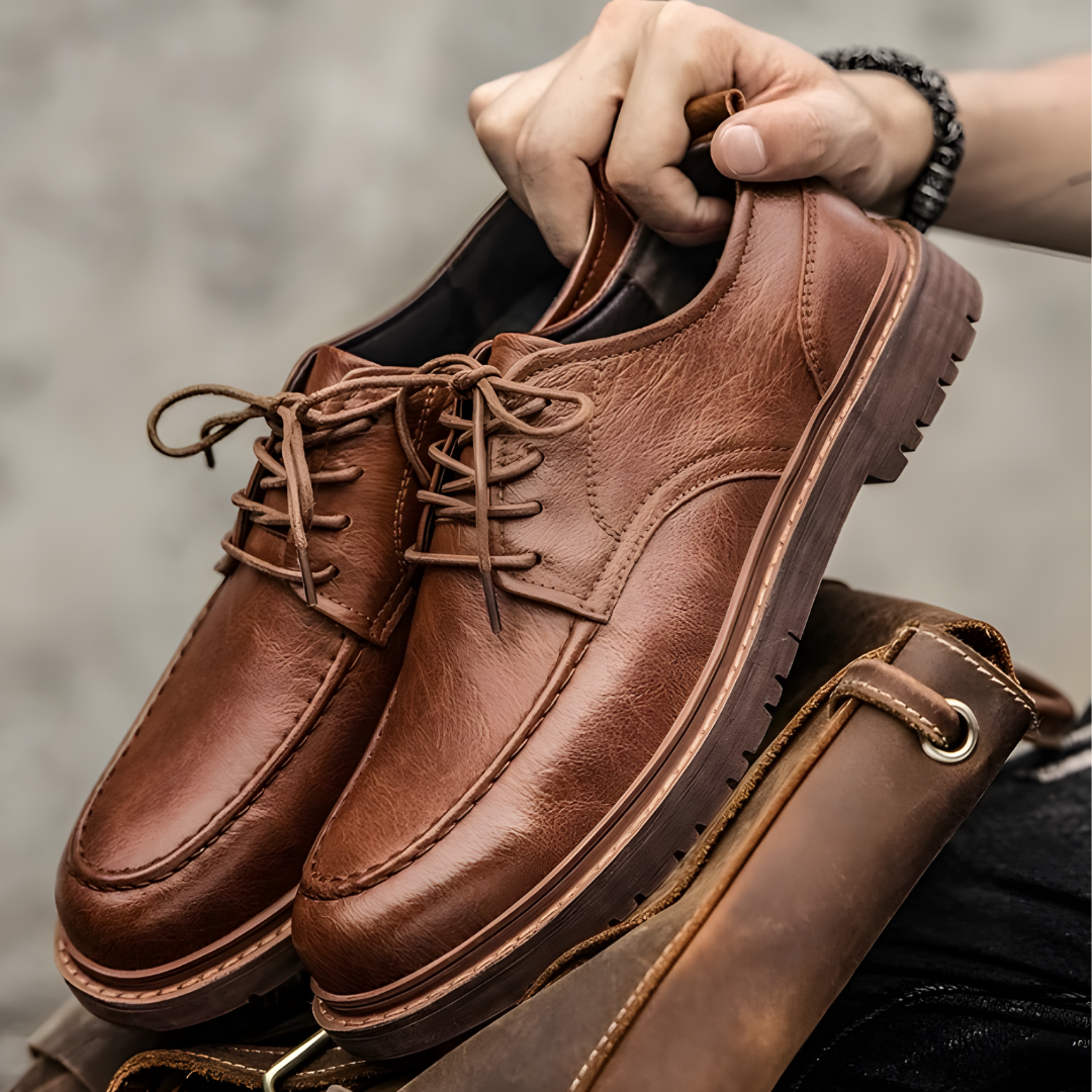 Chaussures à Lacets pour Hommes Classiques 7