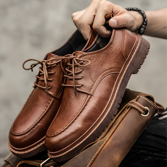 Chaussures à Lacets pour Hommes Classiques 7