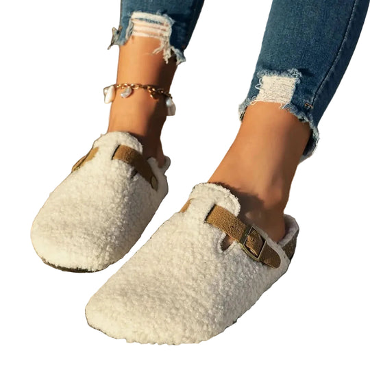 Chaussures d'Hiver Confortables en Laine pour Femmes 0