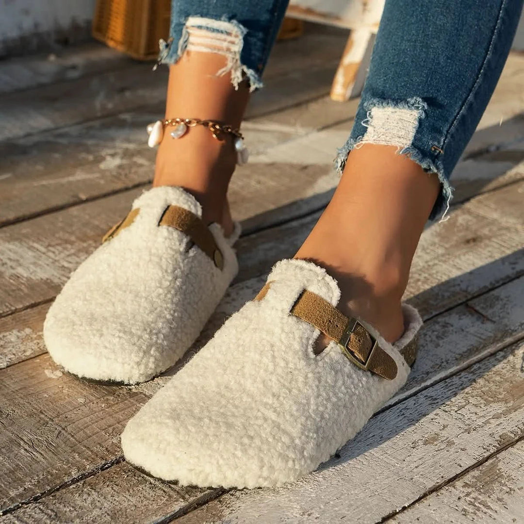 Chaussures d'Hiver Confortables en Laine pour Femmes 2