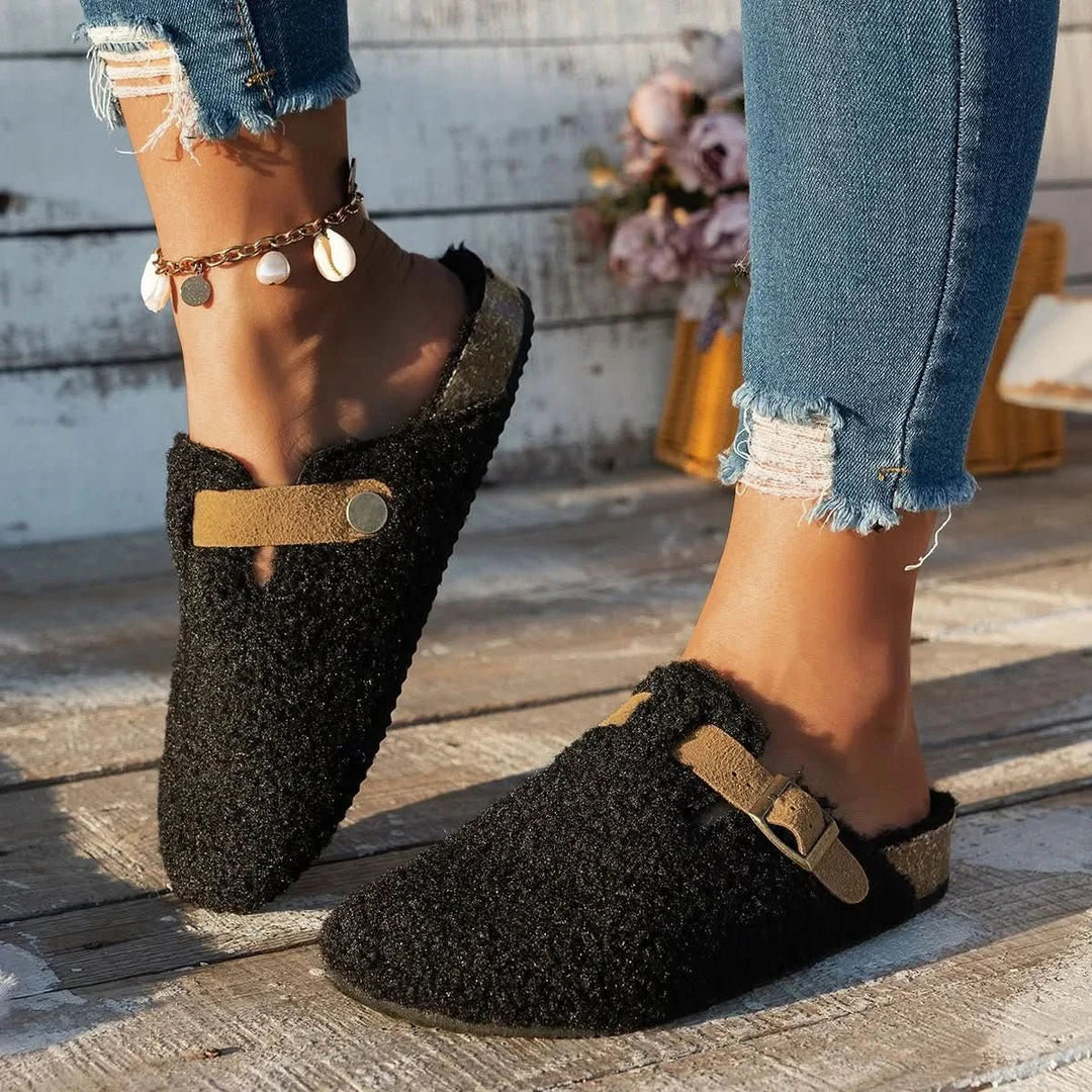 Chaussures d'Hiver Confortables en Laine pour Femmes 3