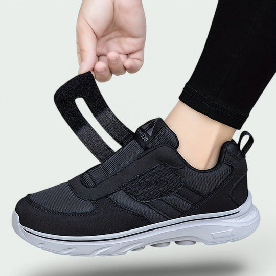Chaussures de Course à Velcro pour Femmes en Mesh Respirant 5